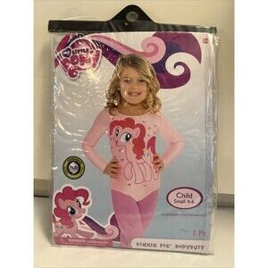 My Little Pony Pinkie Pie Bodysuit Girl's Costume Size Small 4-6